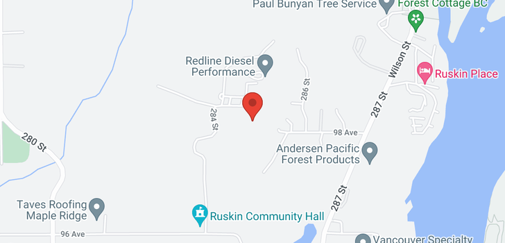 map of 28496 BELL AVENUE